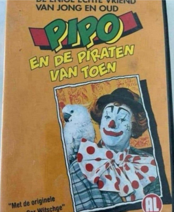 Pipo en de Piraten van Toen DVD - Originele Cor Witschge, Ophalen of Verzenden, Gebruikt