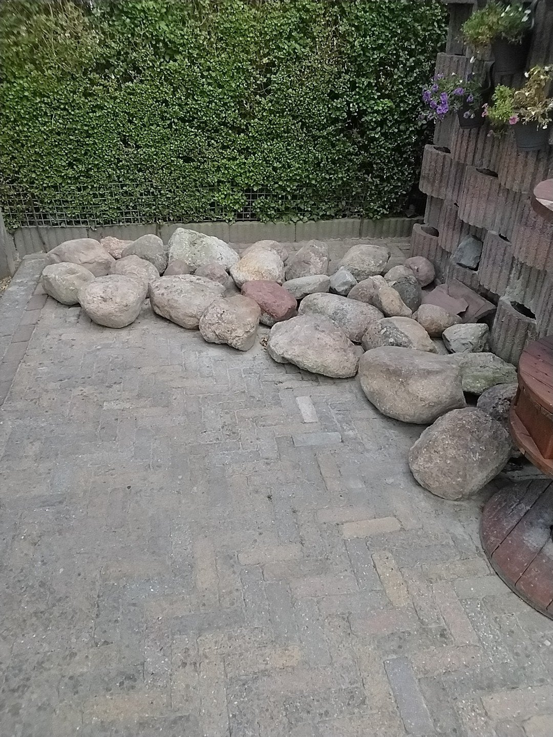 mooie keien , diverse maten , uitzoeken voor 2 euro per stuk, Tuin en Terras, Grind, Keien en Split, Ophalen