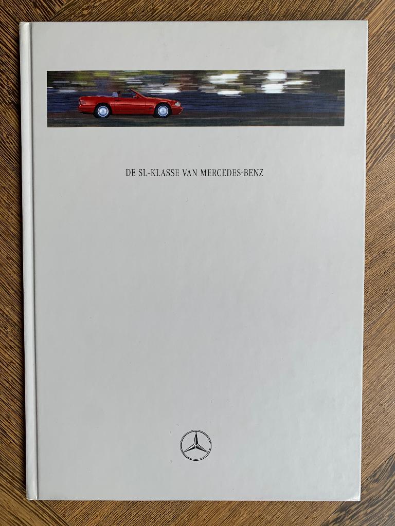 Folder, brochure Mercedes-Benz SL-klasse R129 1996 nieuw!, Boeken, Nieuw, Mercedes-Benz, Mercedes, Ophalen of Verzenden