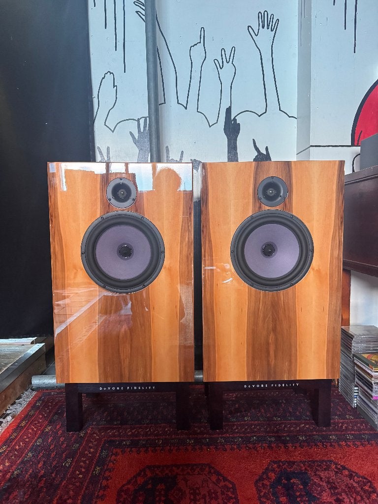 Devore Fidelity O/96 - Als nieuw., Audio, Tv en Foto, Luidsprekers, Zo goed als nieuw, Minder dan 60 watt, Front, Rear of Stereo speakers