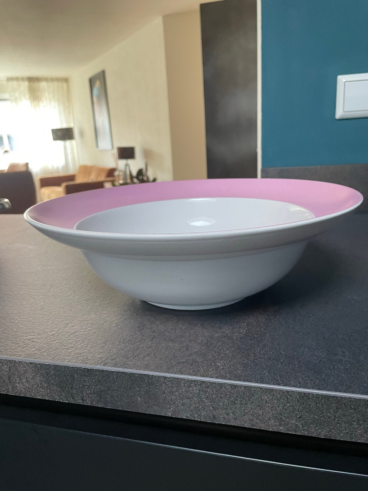 Grote diepe schaal - IKEA - Nieuwstaat, Ophalen, Zo goed als nieuw, Porselein of Keramiek, Schaal