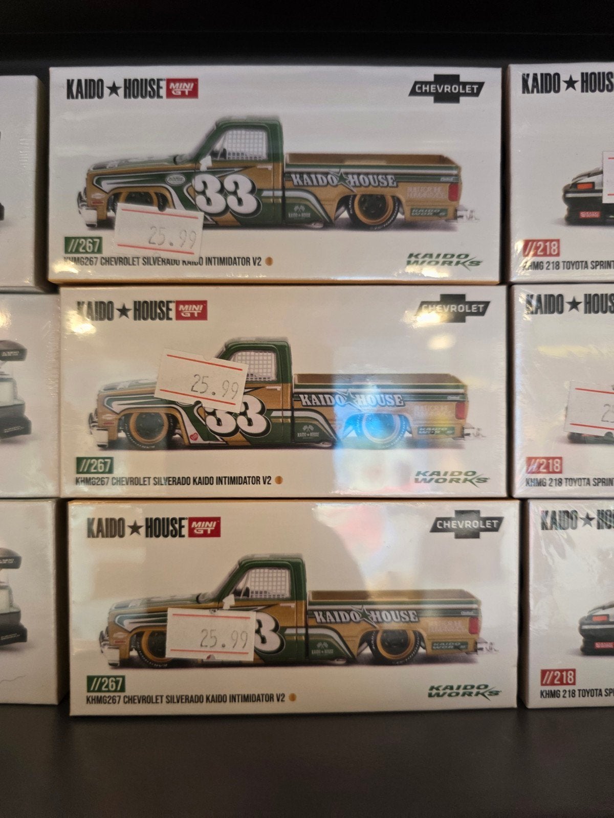 Kaido House Mini GT modelauto's - Diverse modellen, Onbekend, Nieuw, Ophalen of Verzenden, Kaido House Mini GT