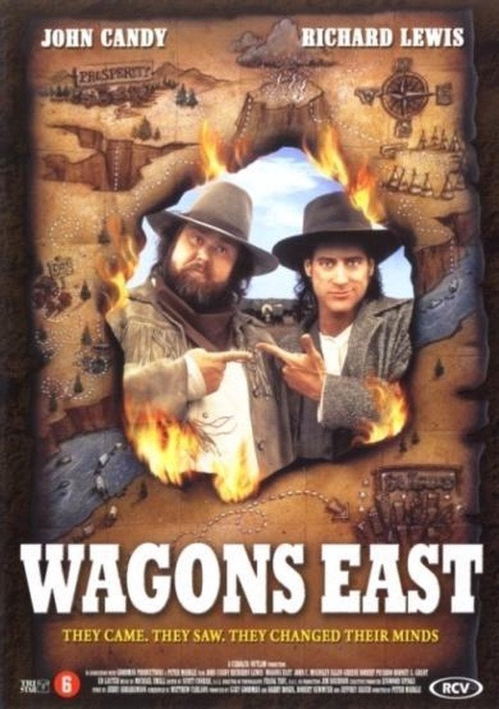 Wagons East (1994) DVD - John Candy Richard Lewis, Alle leeftijden, Ophalen of Verzenden, Zo goed als nieuw, Komedie