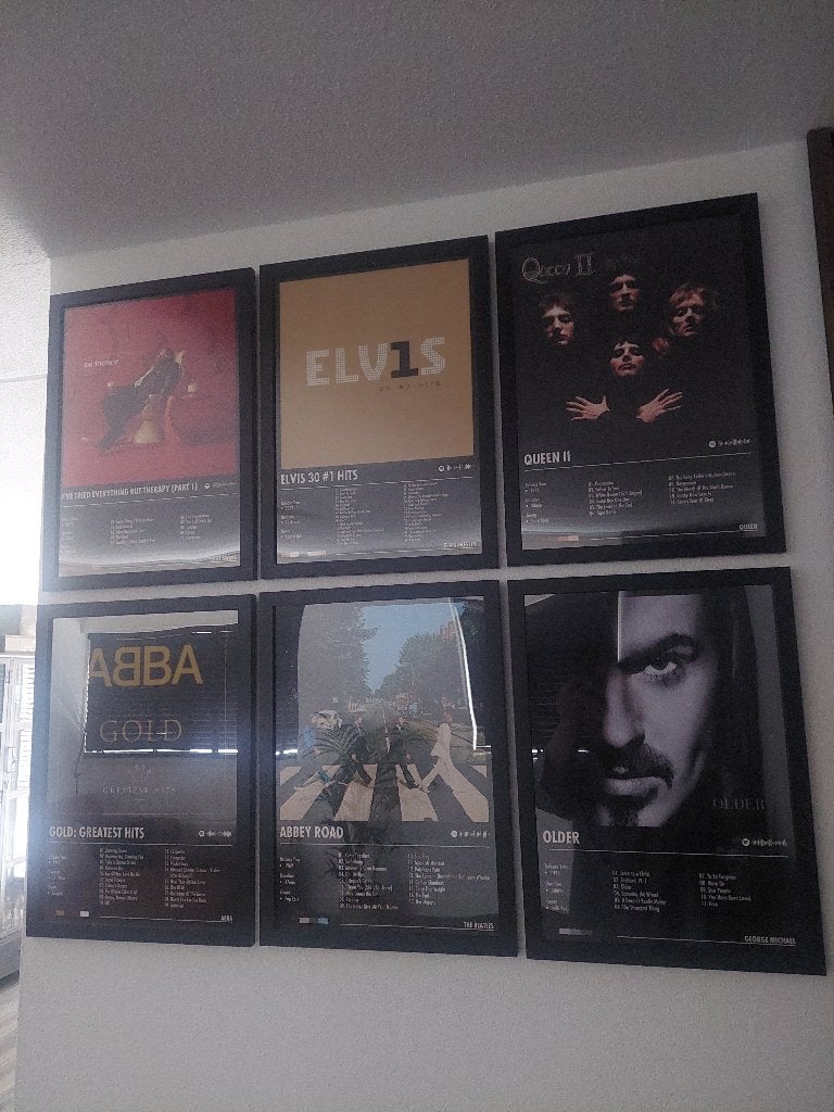POSTERS IN LIJST, Ophalen, Minder dan 50 cm, Zo goed als nieuw, Schilderij