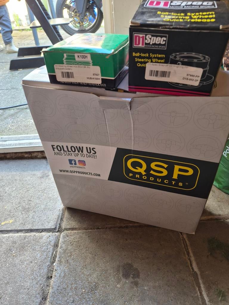 Quick Release Stuur Set Subaru/Mitsubishi, Auto-onderdelen, Besturing, Ophalen of Verzenden, Nieuw, Mitsubishi