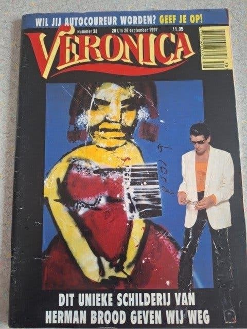 Veronica 1997 Herman Brood Neve Campbell Model Jurassic Park, Boeken, Ophalen of Verzenden, Gelezen, Muziek, Film of Tv