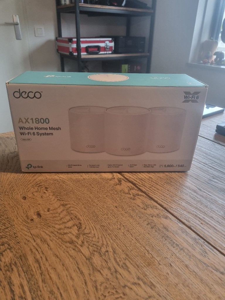 TP Link X20 1800 Mesh set 3 stuks, Computers en Software, Ophalen, Nieuw, Router, TPLink