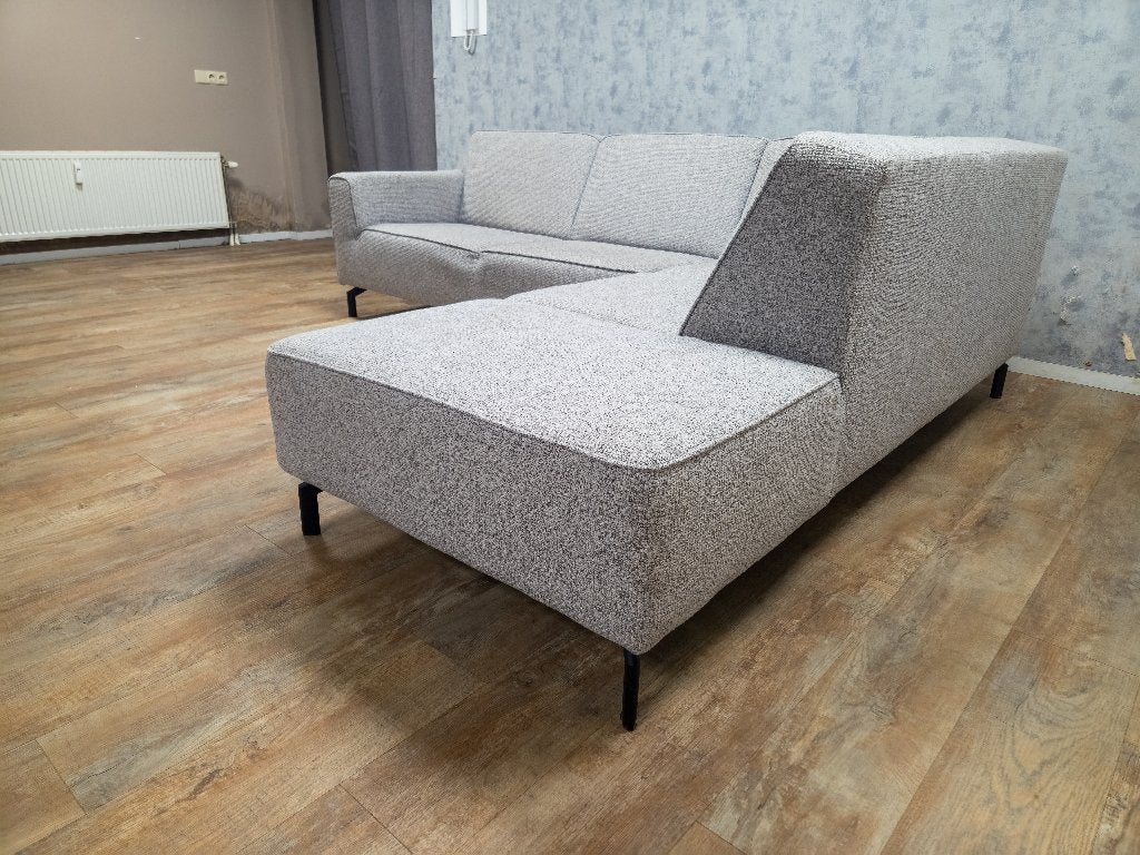 Zeer Mooi Grijs Hoekbank - TopStaat !!!, Info@banxtel.nl, Hoekbank, Hoekbank, Ophalen of Verzenden