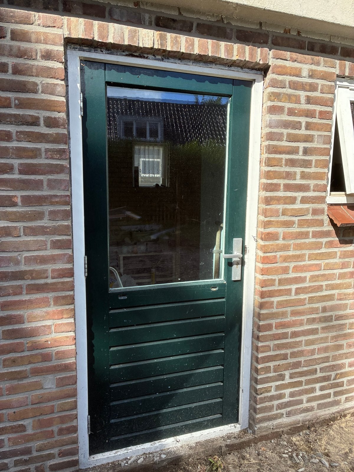 GRATIS 2 klapramen, Doe-het-zelf en Verbouw, Glas en Ramen, Ophalen, Gevelraam of Ruit, Gebruikt, 80 tot 120 cm