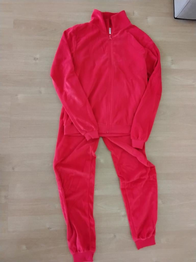 Rood huispak, Kleding | Dames, Ophalen, Zo goed als nieuw, Maat 36 (S), Rood