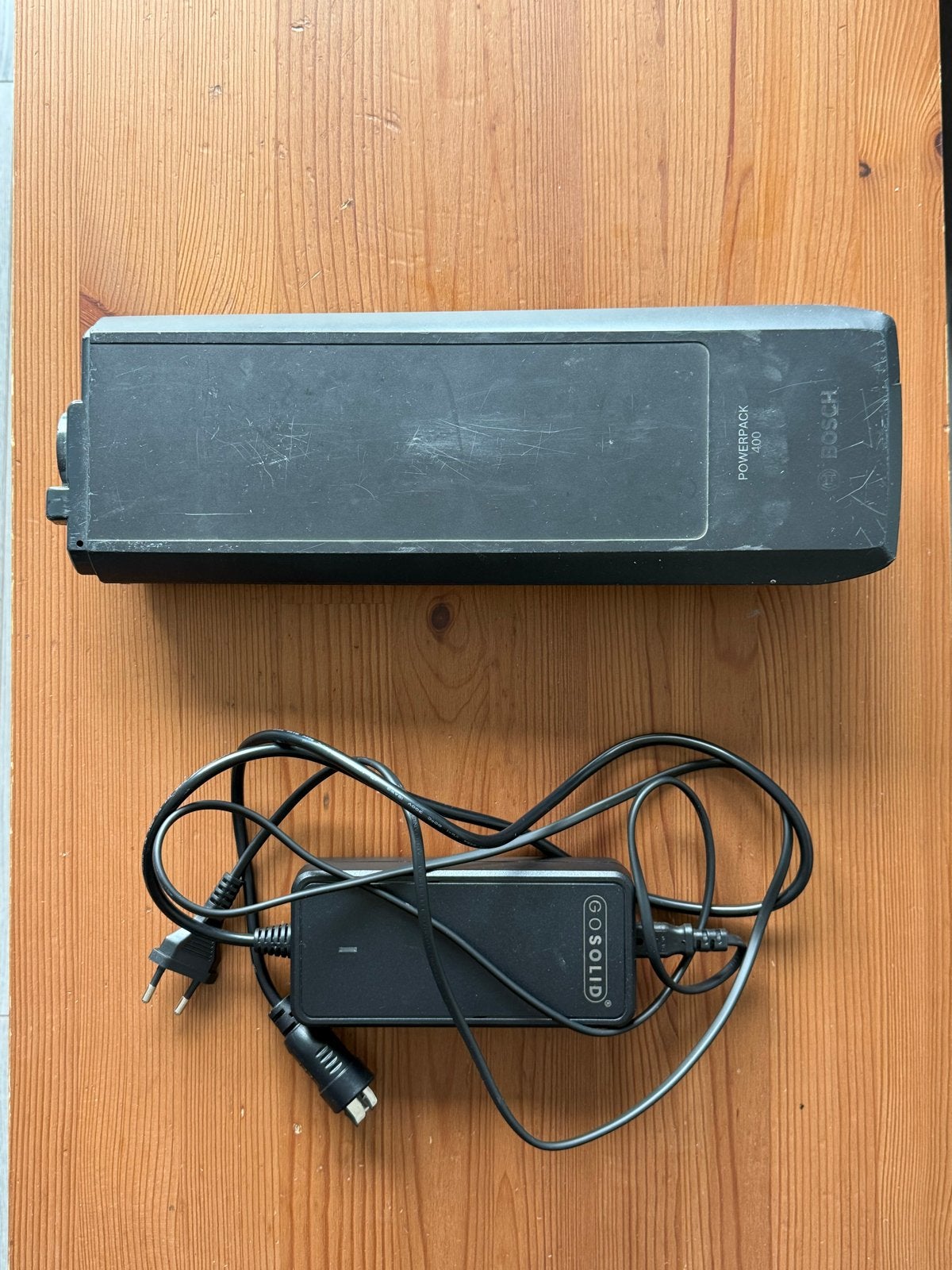 Bosch PowerPack 400 E-bike accu met Go Solid lader, Gebruikt