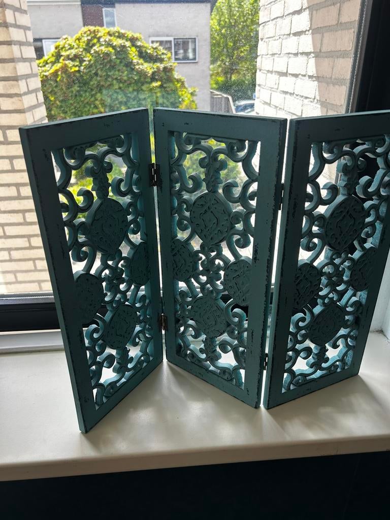 Raam Divider, Huis en Inrichting, Woonaccessoires | Kamerschermen, Ophalen, Zo goed als nieuw