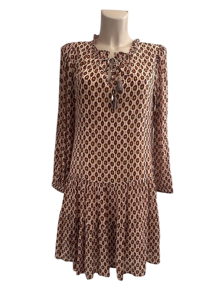 Moliin jurk S, Kleding | Dames, Maat 38/40 (M), Ophalen of Verzenden, Zo goed als nieuw, Rood