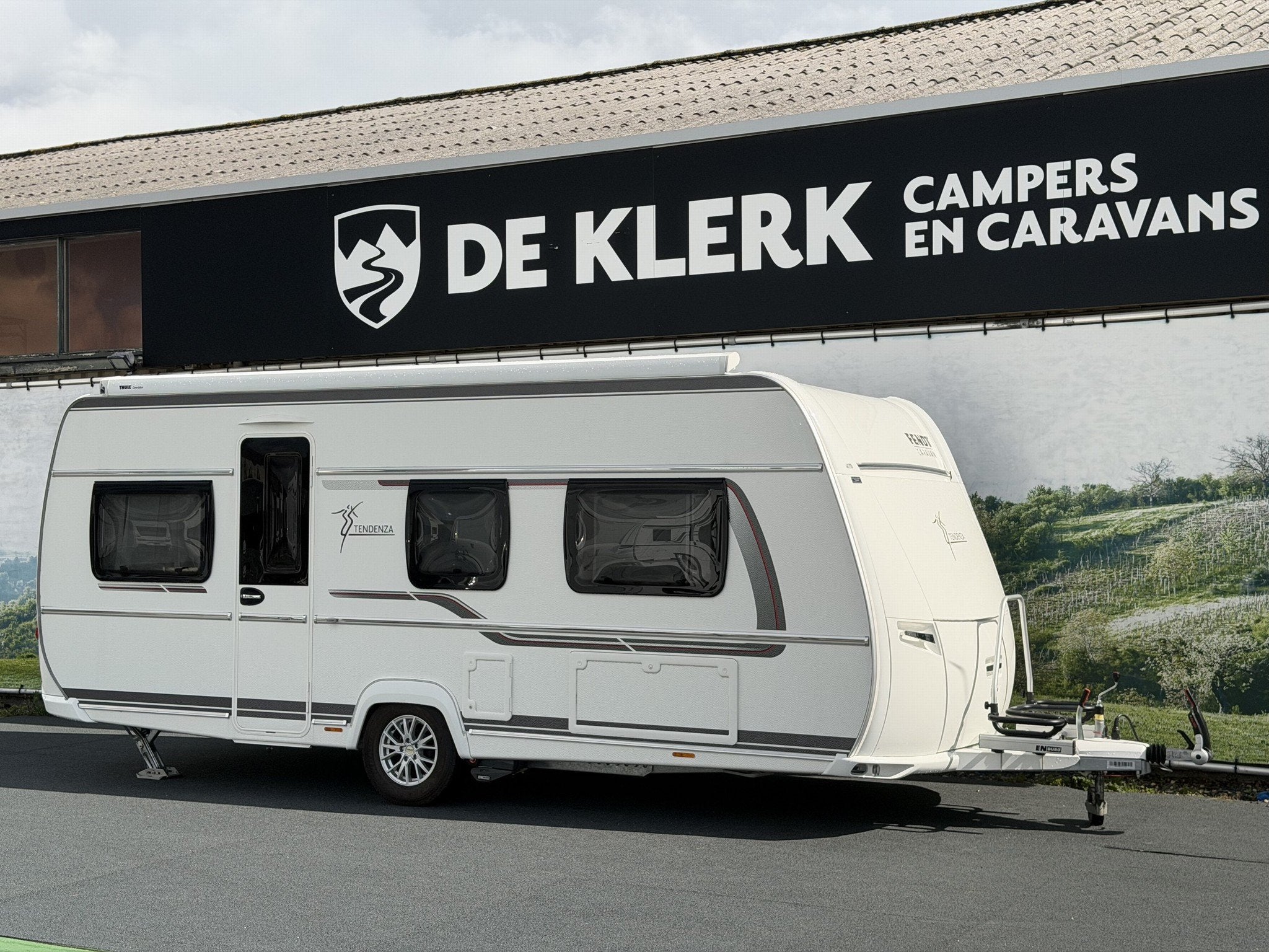 Fendt TENDENZA 515 SG (bj 2021), Caravans en Kamperen, 7 tot 8 meter, Bedrijf, Info@deklerkcaravans.nl, Fendt