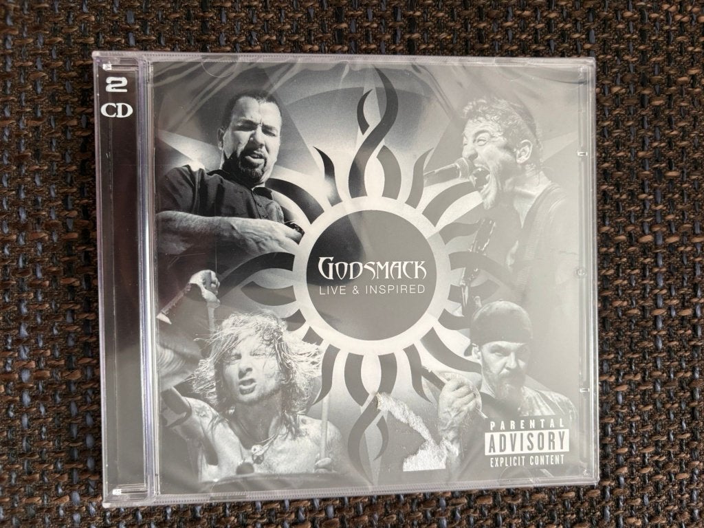 Godsmack - Live And Inspired, 2 cd nieuw in seal, Verzenden, Nieuw in verpakking