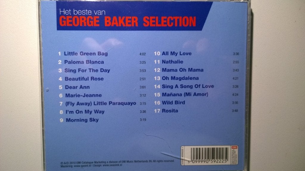 George Baker Selection - Het Beste Van, Ophalen of Verzenden, Zo goed als nieuw