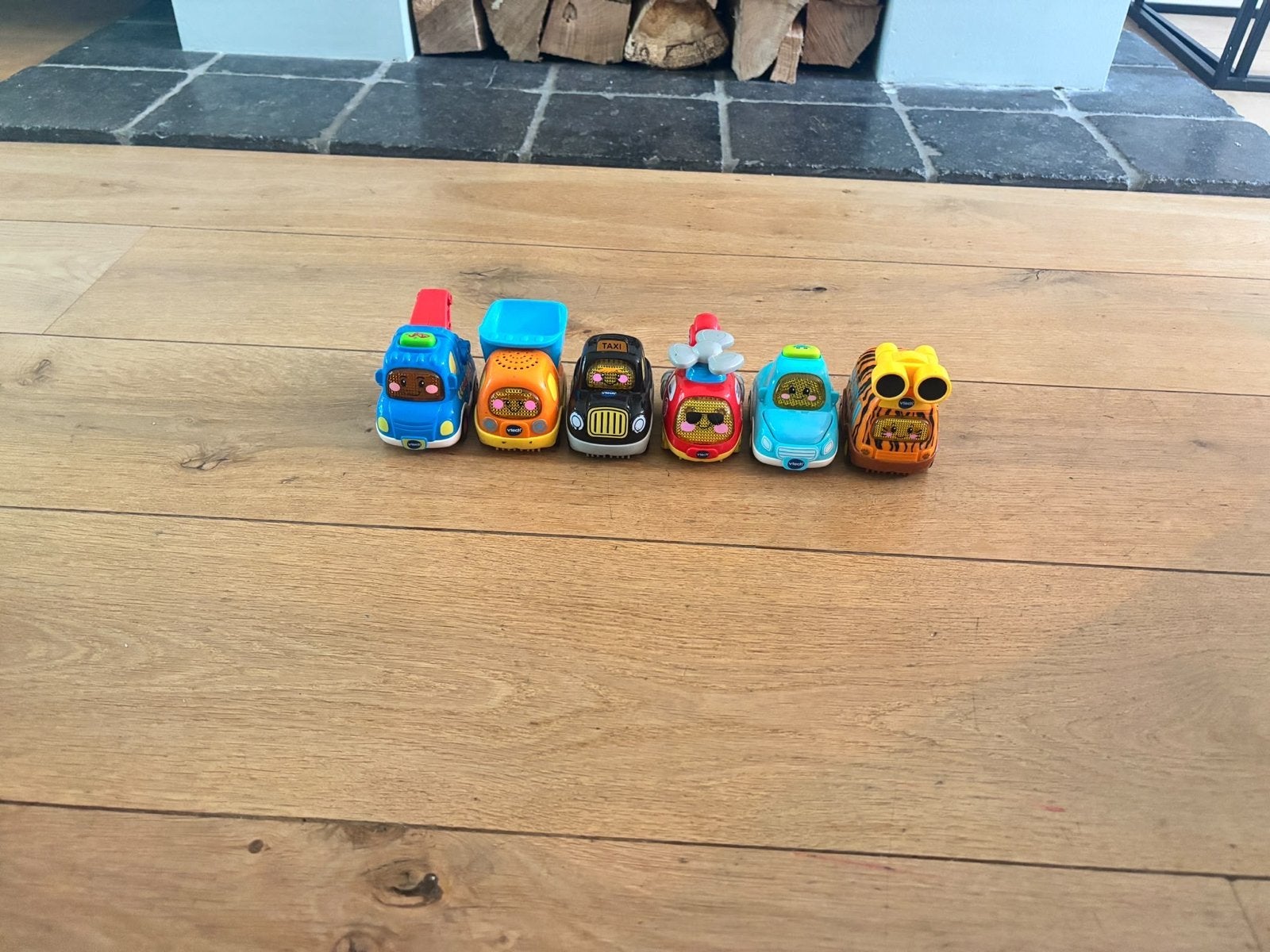 VTech Toet Toet Auto's - Set van 6, Ophalen of Verzenden, Zo goed als nieuw
