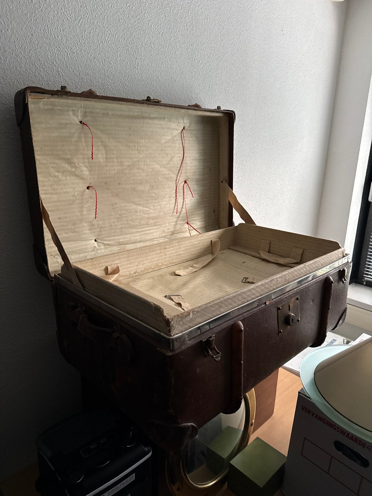 Antieke Koffer - Vintage Reiskoffer, Ophalen