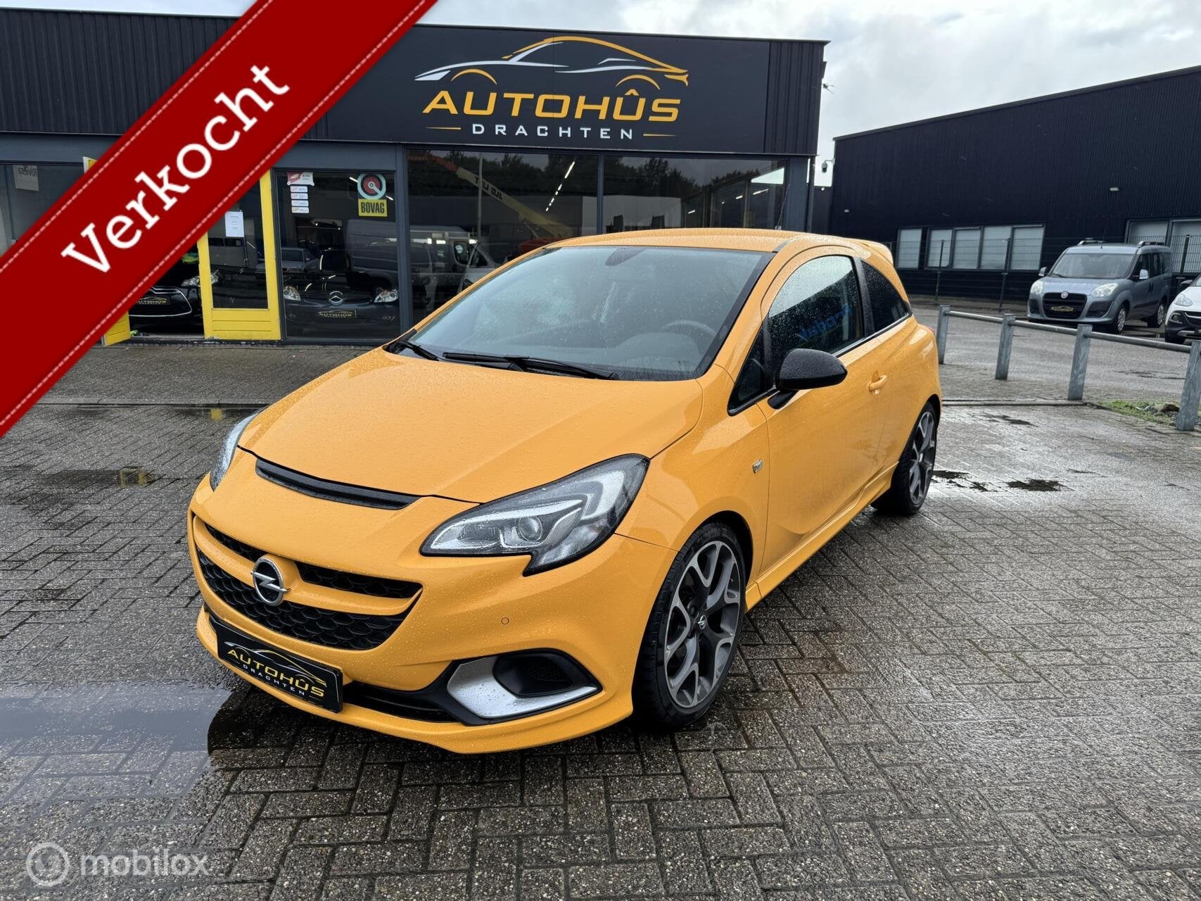 Opel corsa 1.4 GSI OPC-LINE 150 PK NAVI Leder Climate Cruise, Auto's, Voorwielaandrijving, Dealer onderhouden, 15 km/l, Gebruikt