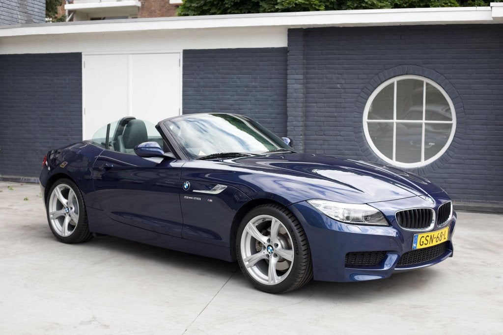 BMW Z4 Roadster sDrive28i, Gebruikt, 4 cilinders, Cabriolet, Blauw