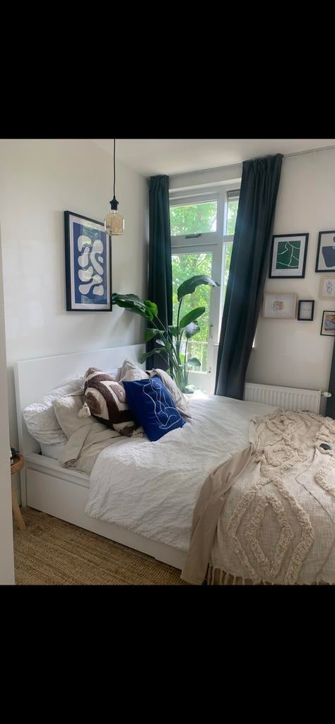 2 paar Grijze ikea Annakajsa gordijnen, Huis en Inrichting, Ophalen of Verzenden, Gebruikt, 200 cm of meer