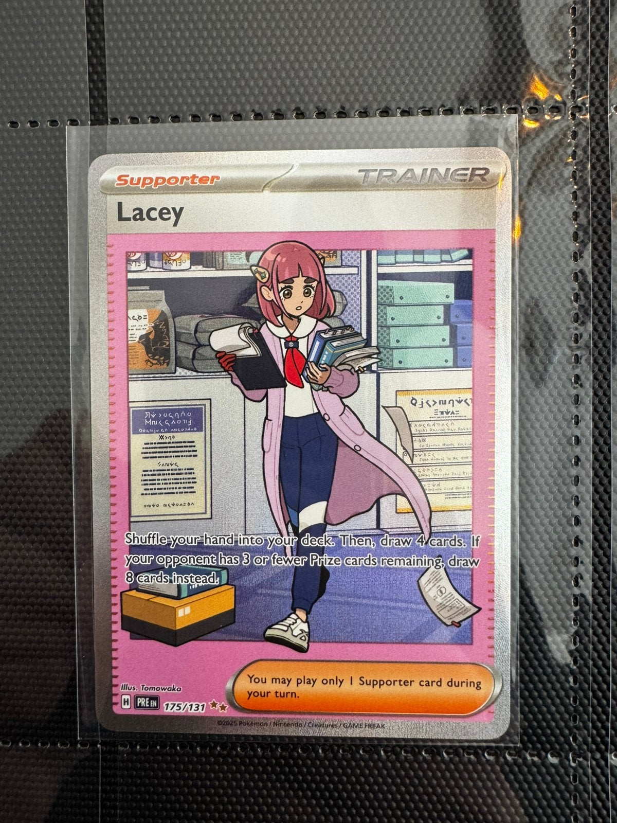 Pokemon Trainer Lacey 175/131, Ophalen of Verzenden, Nieuw, Losse kaart