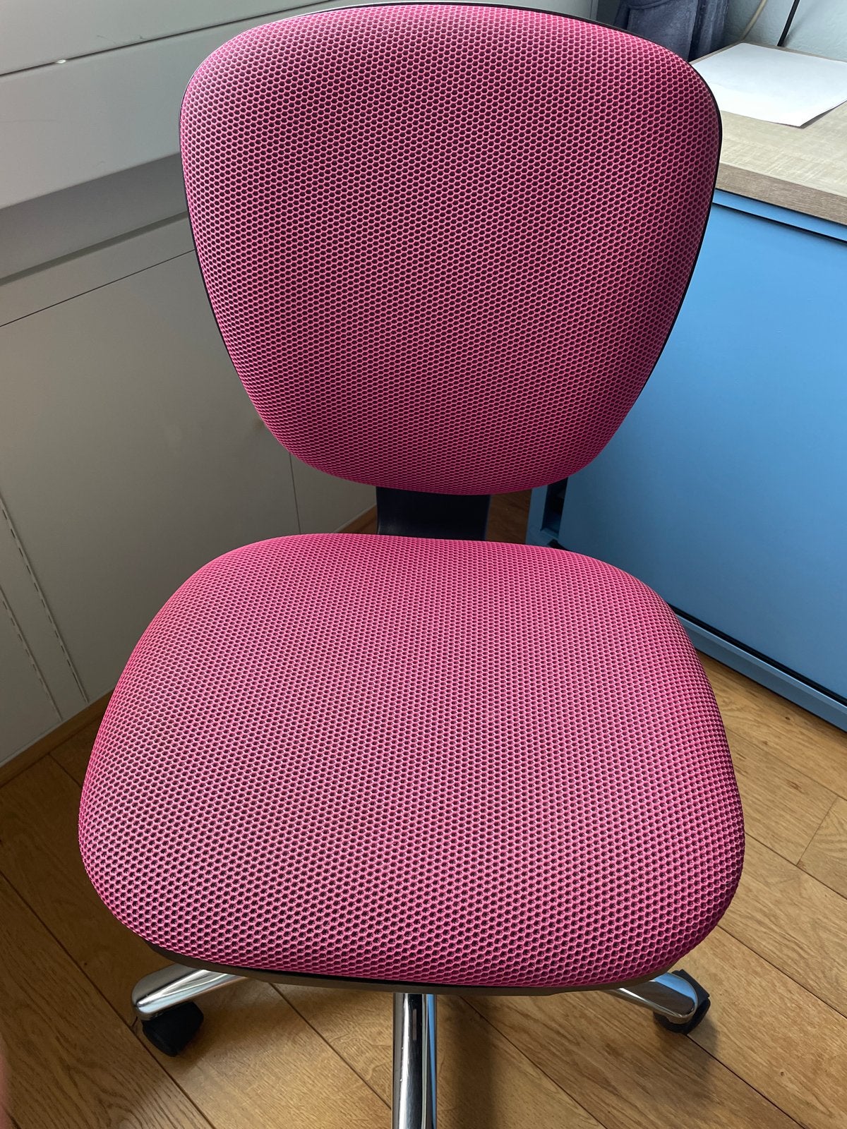 Roze bureaustoel voor kinderen, Ophalen, Gebruikt, Roze, Bureaustoel