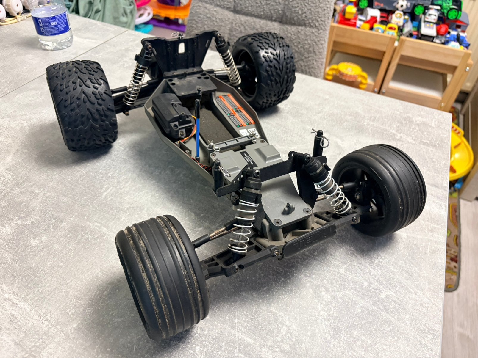 Traxxas Rustler 2wd VXL ROLLER!! Enkel motorcombo en rijden, Elektro, Gebruikt, Auto offroad, Ophalen of Verzenden