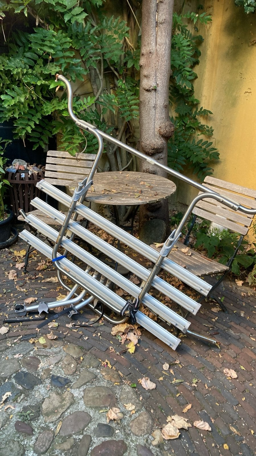 fietsendrager bus/camper voor 4 fietsen, Ophalen, 2 fietsen, Gebruikt, Dakdrager