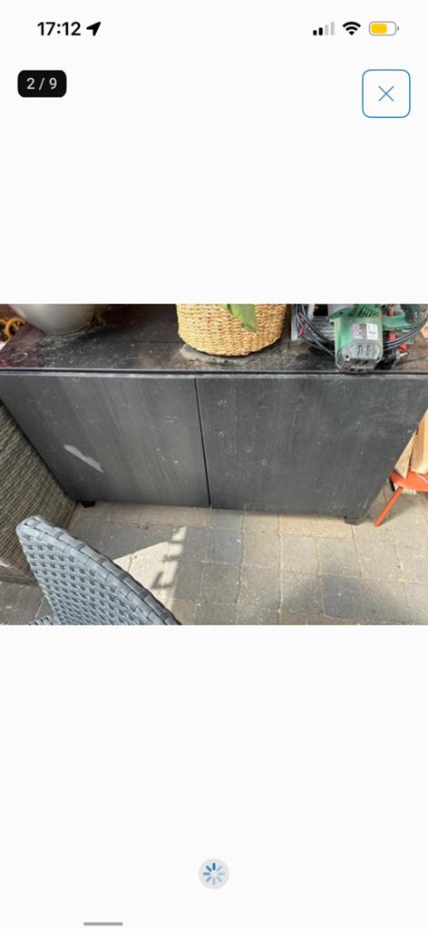 Kattenbak kast ikea besta, Ophalen, Gebruikt, Hout, Overige typen