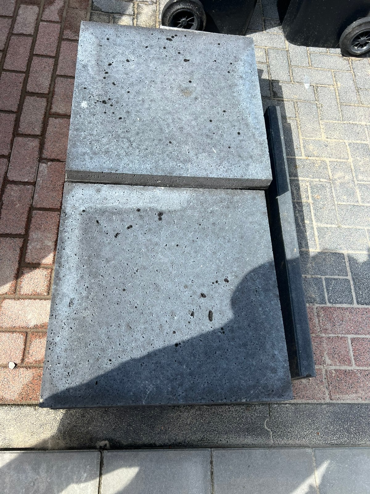 Oud hollandse tegel (Schellevis) 60x60x5cm, antraciet, Tuin en Terras, Ophalen, Nieuw, Minder dan 5 m², Beton