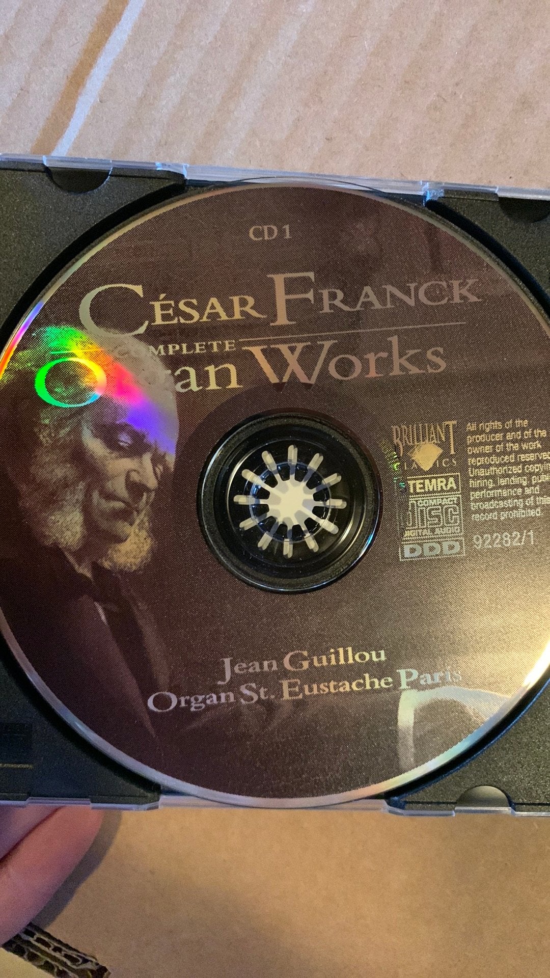 César Franck - Complete Organ Works (2 CD Set) Jean Guillou, Ophalen of Verzenden, Romantiek, Zo goed als nieuw, Orkest of Ballet