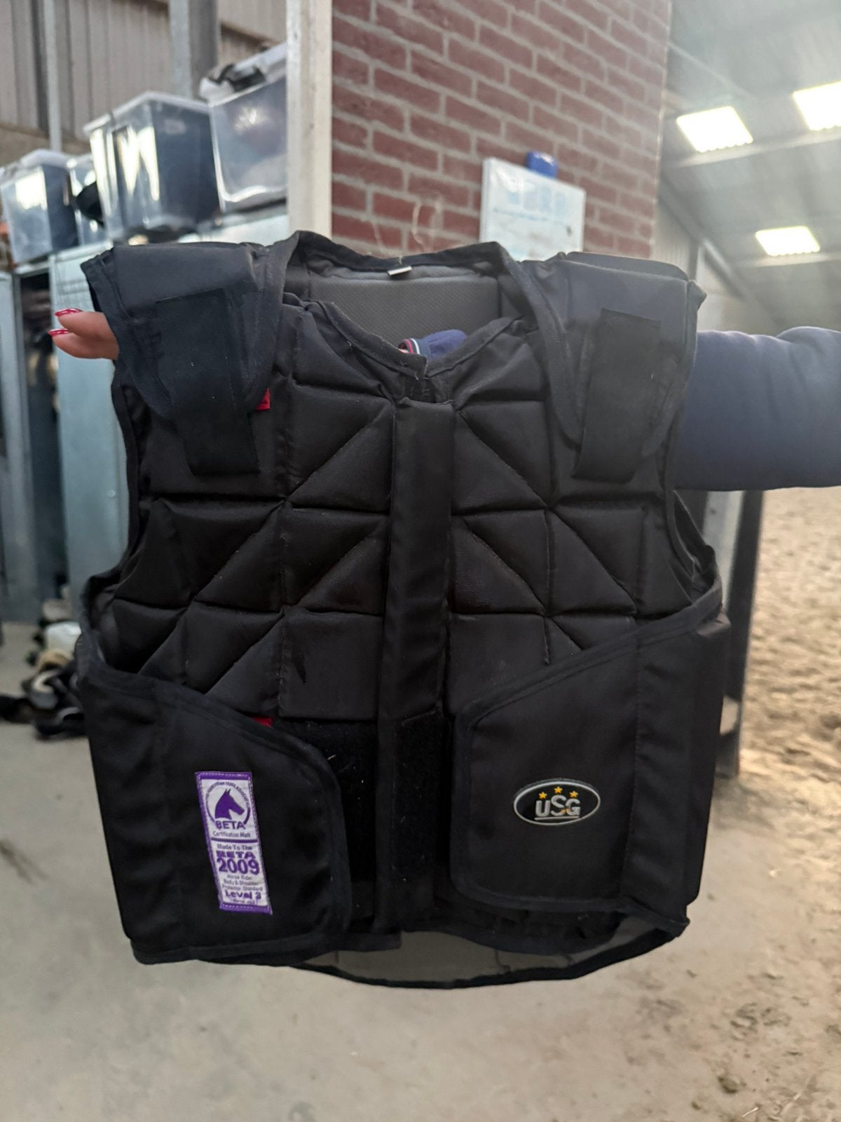 USG bodyprotector, Dieren en Toebehoren, Paarden en Pony's | Beschermers, Ophalen of Verzenden, Gebruikt