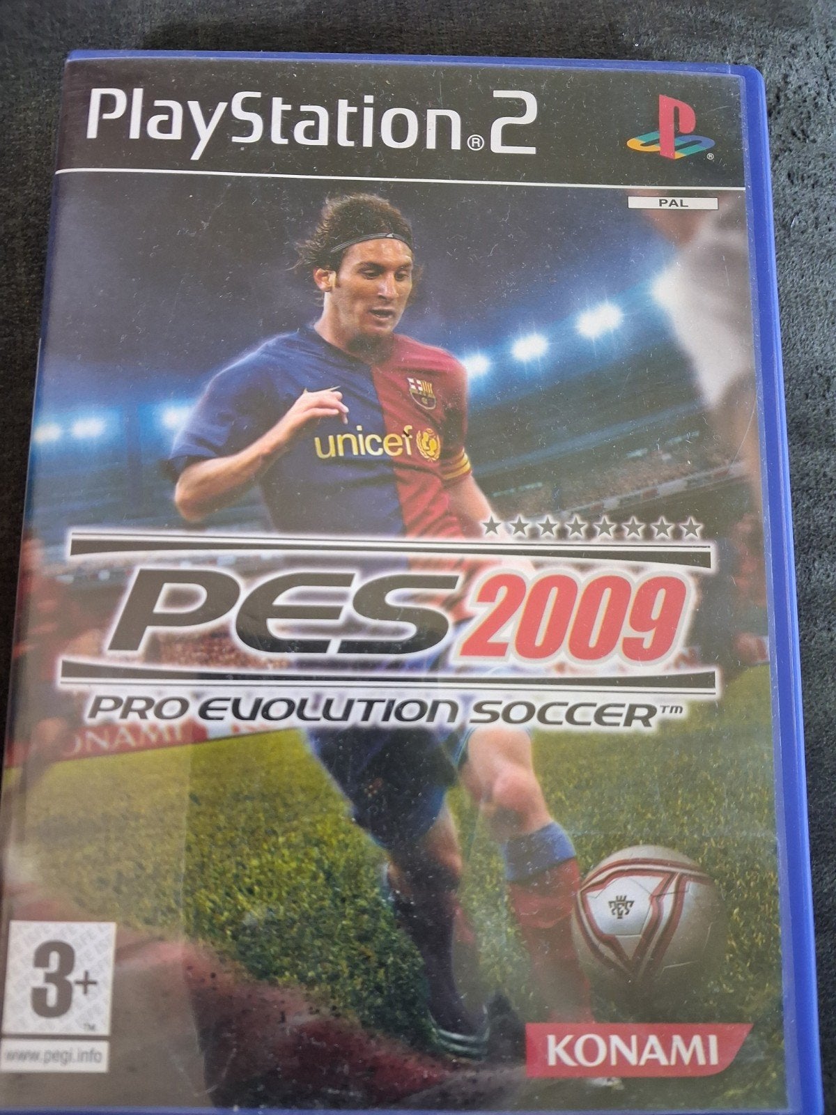 PES 2009 Pro Evolution Soccer PlayStation 2, Spelcomputers en Games, Gebruikt, Eén computer, Ophalen of Verzenden, Sport