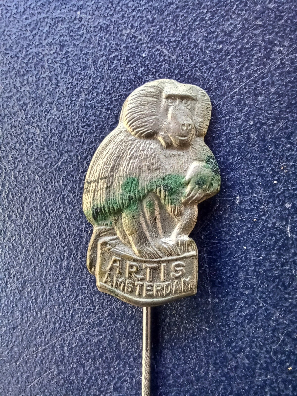 Speldje Artis Amsterdam (dierentuin Baviaan), Ophalen of Verzenden, Gebruikt, Overige onderwerpen, Speldje of Pin