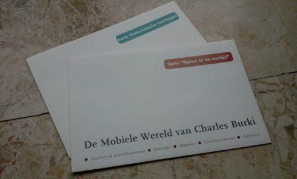 Charles Burki Tekeningen, Ophalen, Print