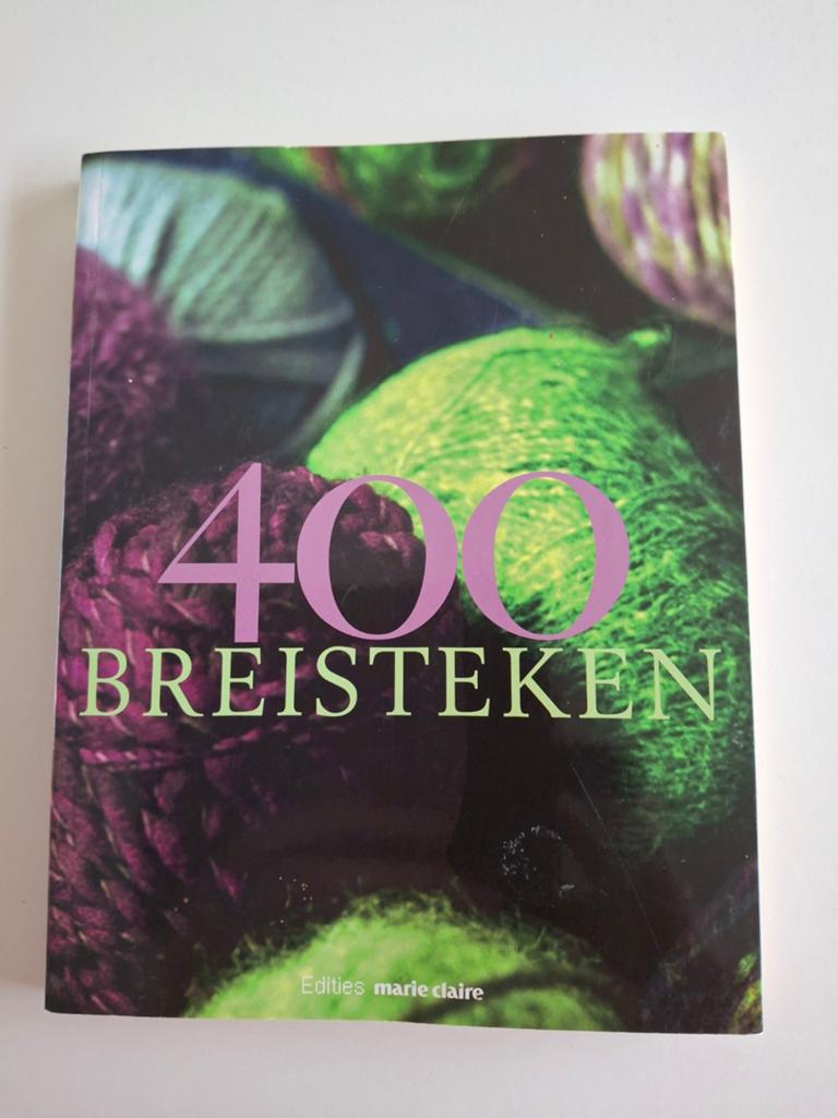 400 breisteken.  Marie Claire., Ophalen of Verzenden, Zo goed als nieuw, Breien en Haken