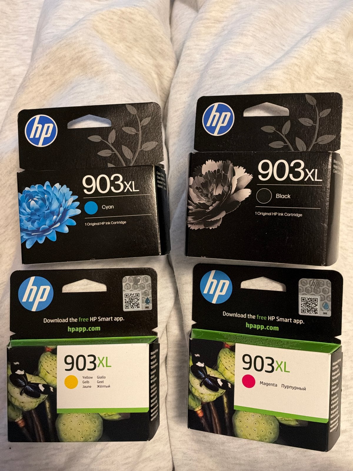HP 903XL Inktcartridges (Cyan, Yellow, Magenta, Black), Ophalen of Verzenden, Nieuw, Cartridge