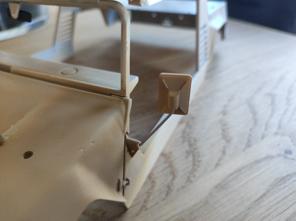 Vintage Tamiya Cheetah 3D geprinte Spiegels, Ophalen of Verzenden, Nieuw