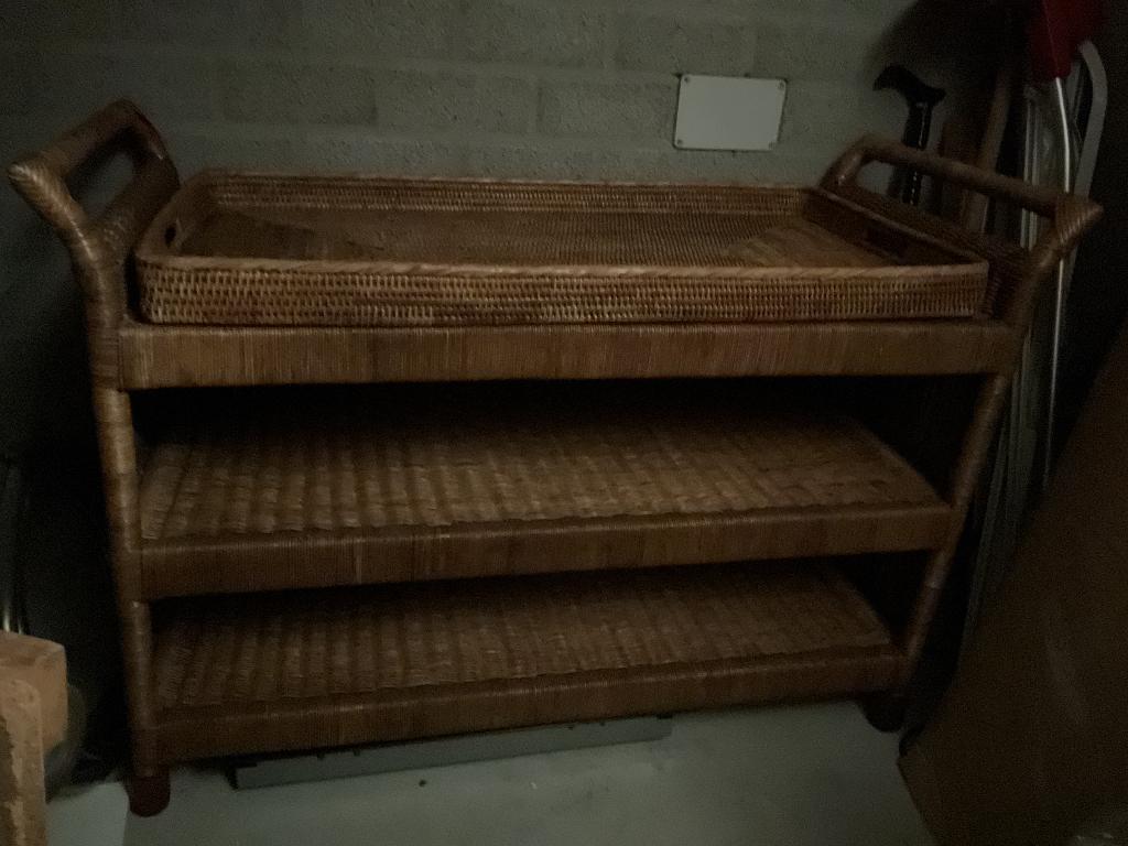 Sidetable, Ophalen, Overige materialen, 100 tot 150 cm, Zo goed als nieuw