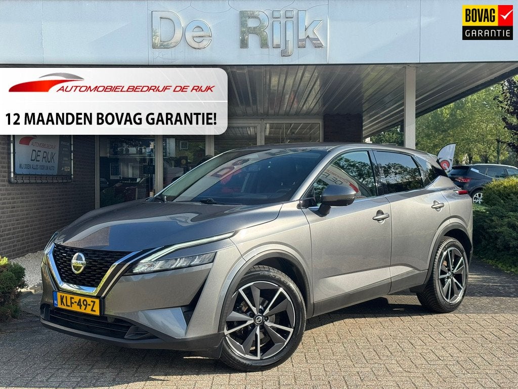 Nissan Qashqai 1.3 MHEV Xtronic N-Connecta | Navi, Carplay/A, Auto's, Nissan, Stof, Bedrijf, Hybride Elektrisch/Benzine, Qashqai