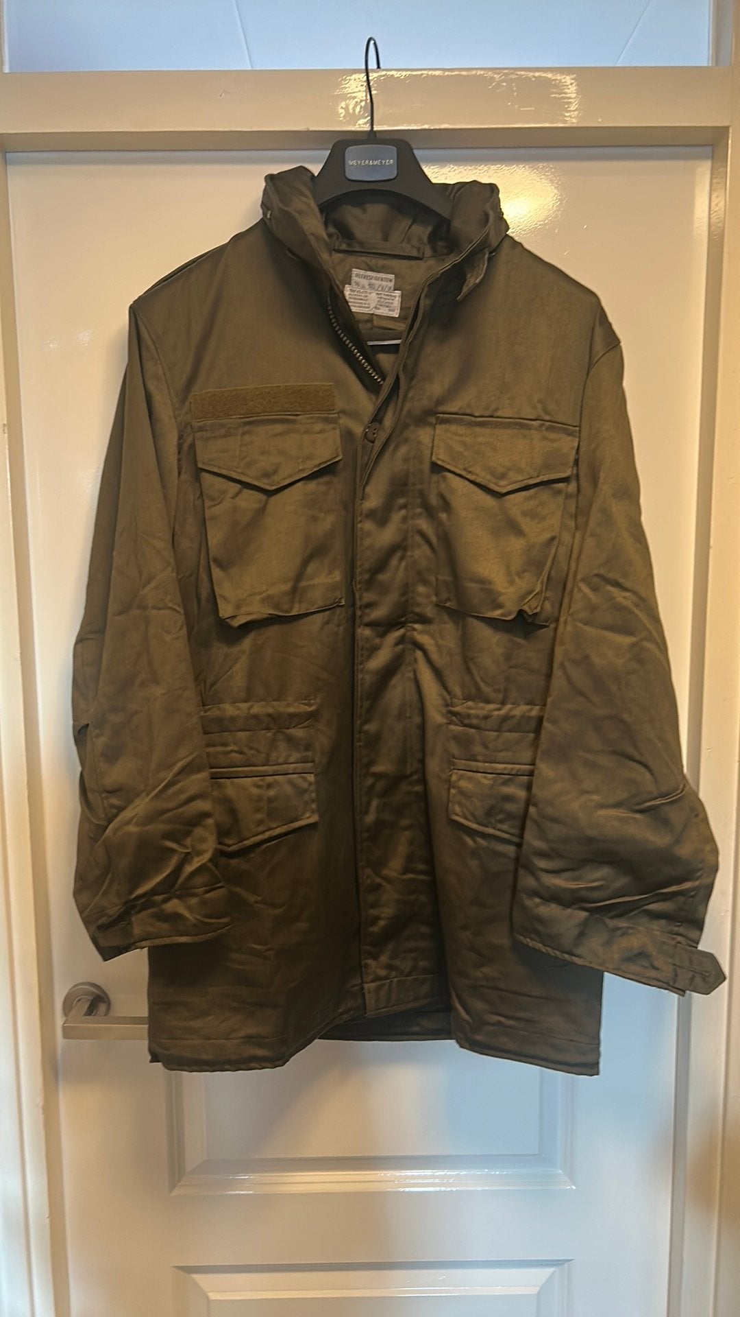 Nieuw legerjas veldjas van Osterreich Bundescheer maat M/L, Kleding | Heren, Ophalen of Verzenden, Zo goed als nieuw, Groen