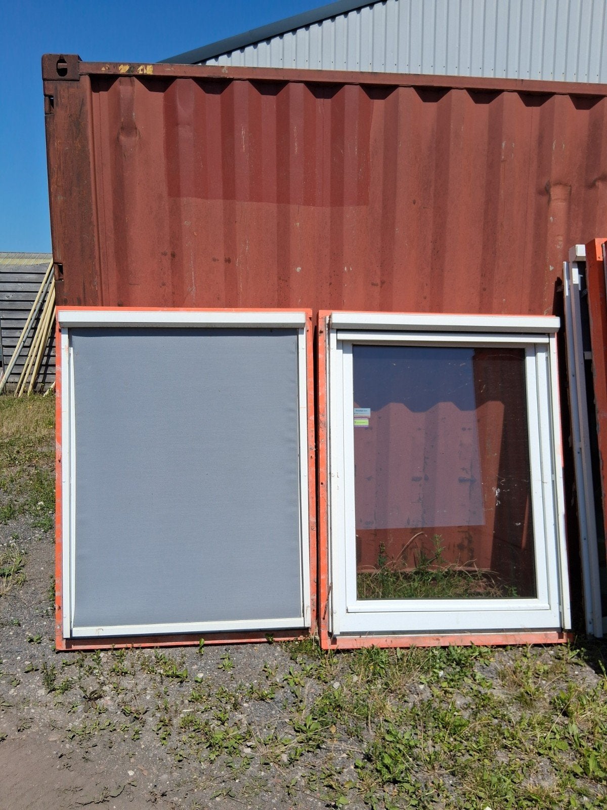 Diverse circulaire kunstof / houten kozijnen, Doe-het-zelf en Verbouw, Ophalen, Kunststof, Gebruikt, Raamkozijn