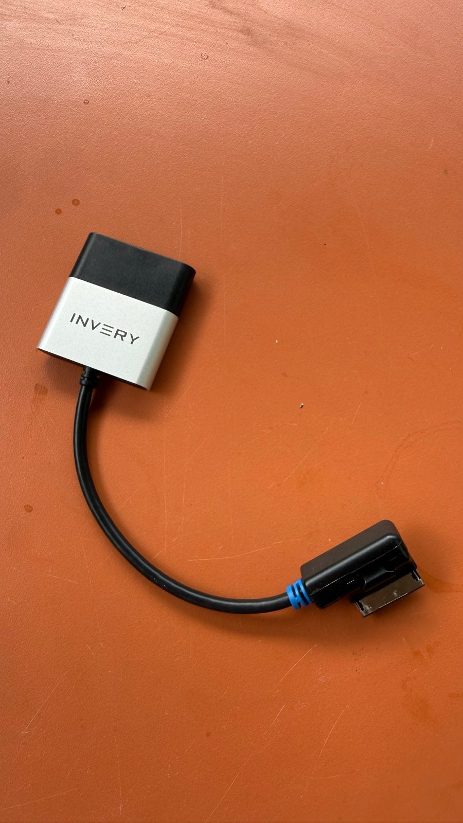 INVERY Bluetooth Adapter voor 30-pins voor audi mmi 3G, Ophalen of Verzenden, Zo goed als nieuw