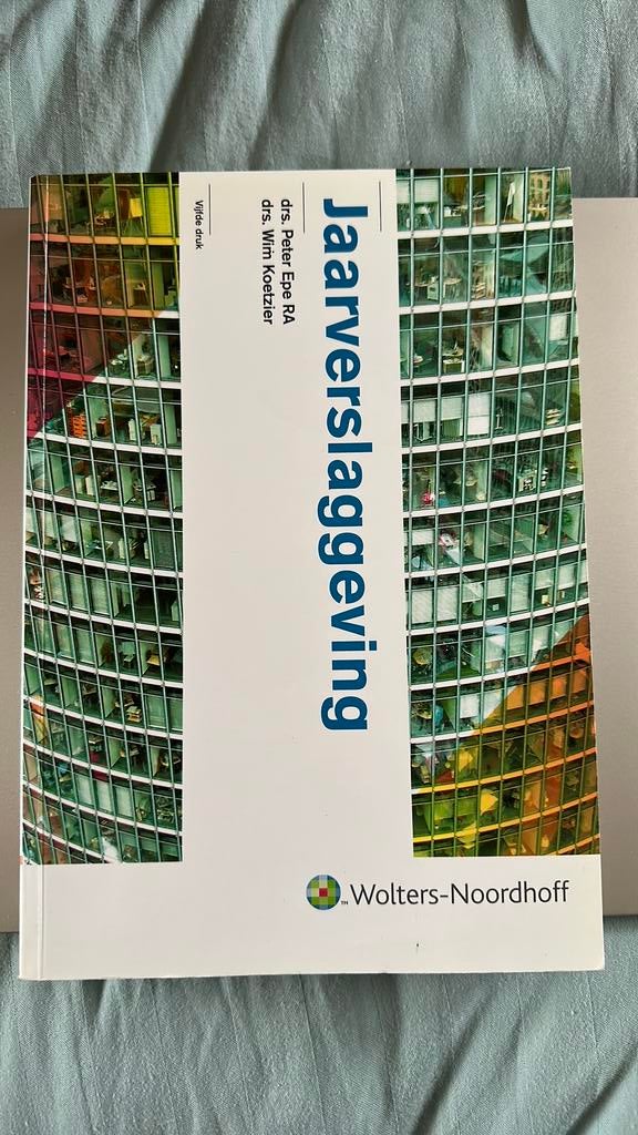 Peter Epe - Jaarverslaggeving, Boeken, Ophalen of Verzenden, Zo goed als nieuw, Peter Epe; Wim Koetzier