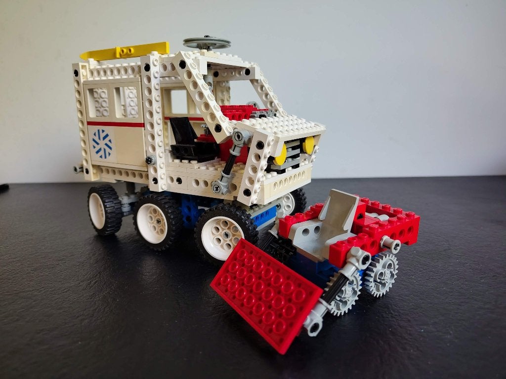 Technisch Lego set 8660 - Arctic Rescue Unit - 1986 compleet, Gebruikt, Lego, Ophalen of Verzenden, Technic