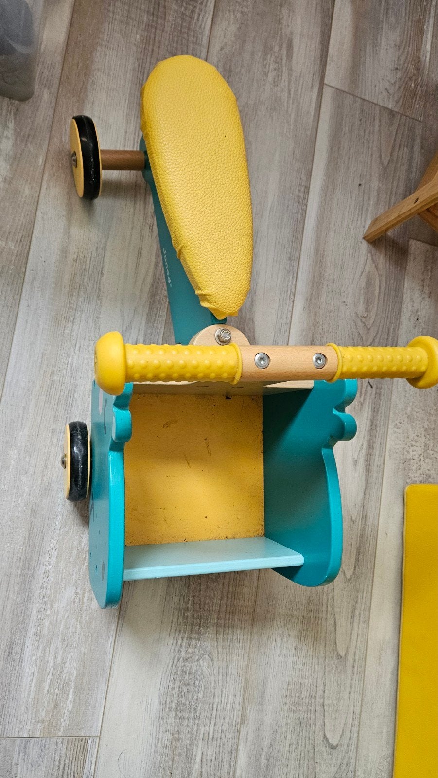 Janod Loopfiets Nijlpaard - Zo goed als nieuw, Ophalen, Zo goed als nieuw, Loopfiets