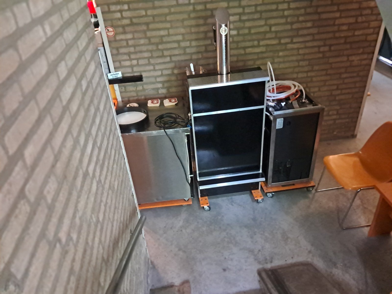 STEL. zelf  je  WK.  Bar. Samen  met Diversen onderdelen  .., Ophalen, Gebruikt, Feestartikel, Overige
