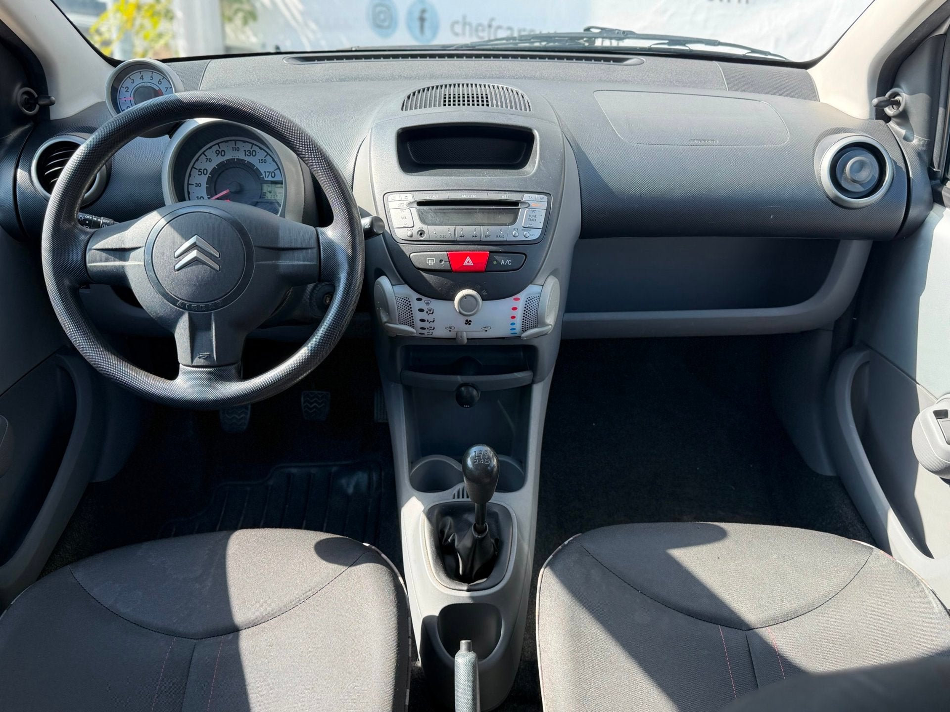 Citroen C1 1.0|NAP|NIEUWEAPK|AIRCO|5DEURS|GARANTIEMOGELIJK!, Voorwielaandrijving, Euro 5, Stof, Gebruikt