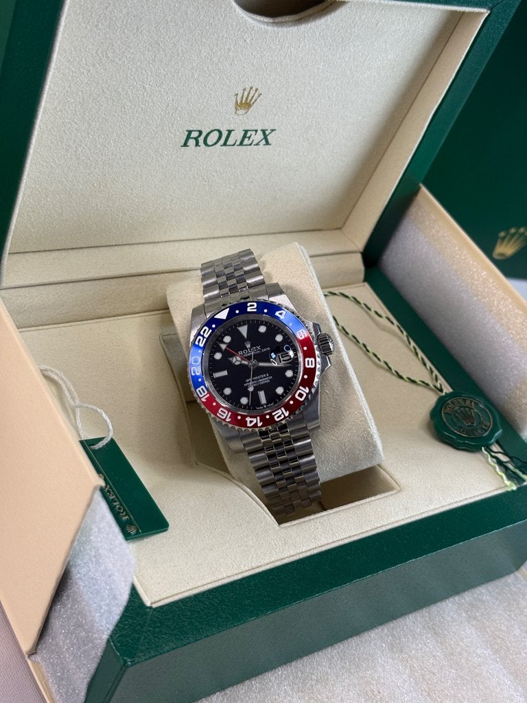 GMT-Master ll pepsi, Ophalen of Verzenden, Nieuw, Zilver, Android